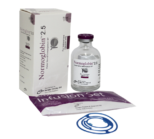 Picture of Normoglobin 2.5gm IV Injection or Infusion